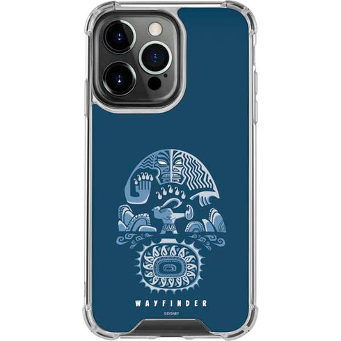 Disney Princess Moana Wayfinder iPhone 14 Pro Clear Case